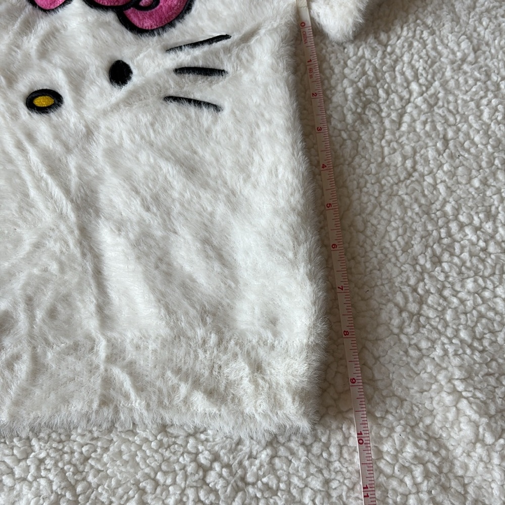 Forever 21 fuzzy Sweater Hello Kitty shirt - Picture 3 of 5